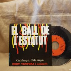 Discos de vinilo: EL BALL DE L´ESTATUT - RUDY VENTURA I CONJUNT