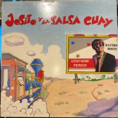 Discos de vinilo: JOSITO Y LA SALSA GUAY - PERICO ULTIMO DISCO MAXI SINGLE SPAIN 1986