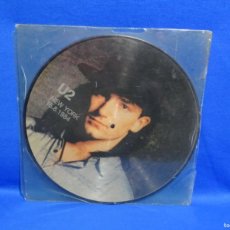 Discos de vinilo: LP VINILO COLECCIÓN U2 NEW YORK 15/8/1984. CHEALSEA RECORD, ROAD 192 SUNSET SHEET W1 LONDON.