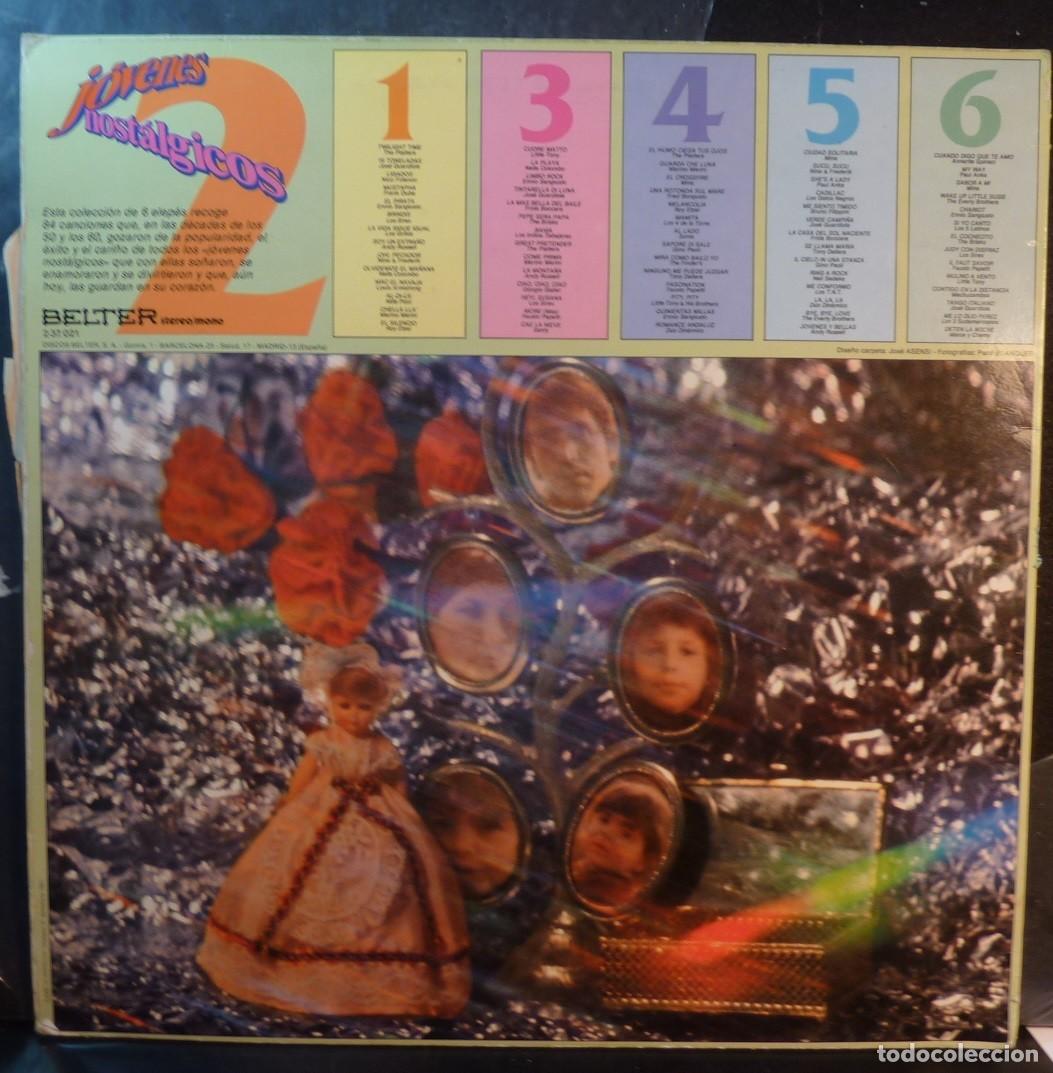 Discos de vinilo: JOVENES NOSTALGICOS // NUMERO 2 // 1981 // LP - Foto 2