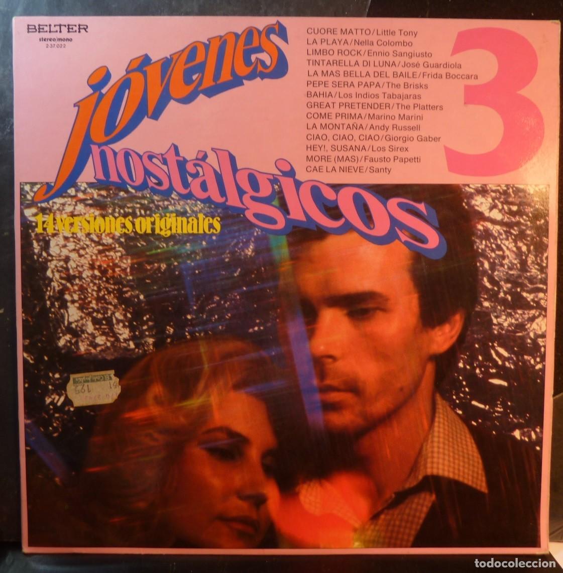 Discos de vinilo: JOVENES NOSTALGICOS // NUMERO 3 // 1981 // LP - Foto 1