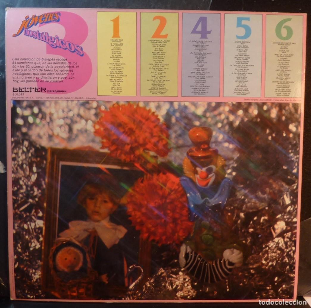 Discos de vinilo: JOVENES NOSTALGICOS // NUMERO 3 // 1981 // LP - Foto 2