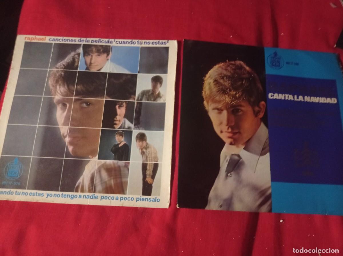 Discos de vinilo: Disco single EP Raphael - Foto 1