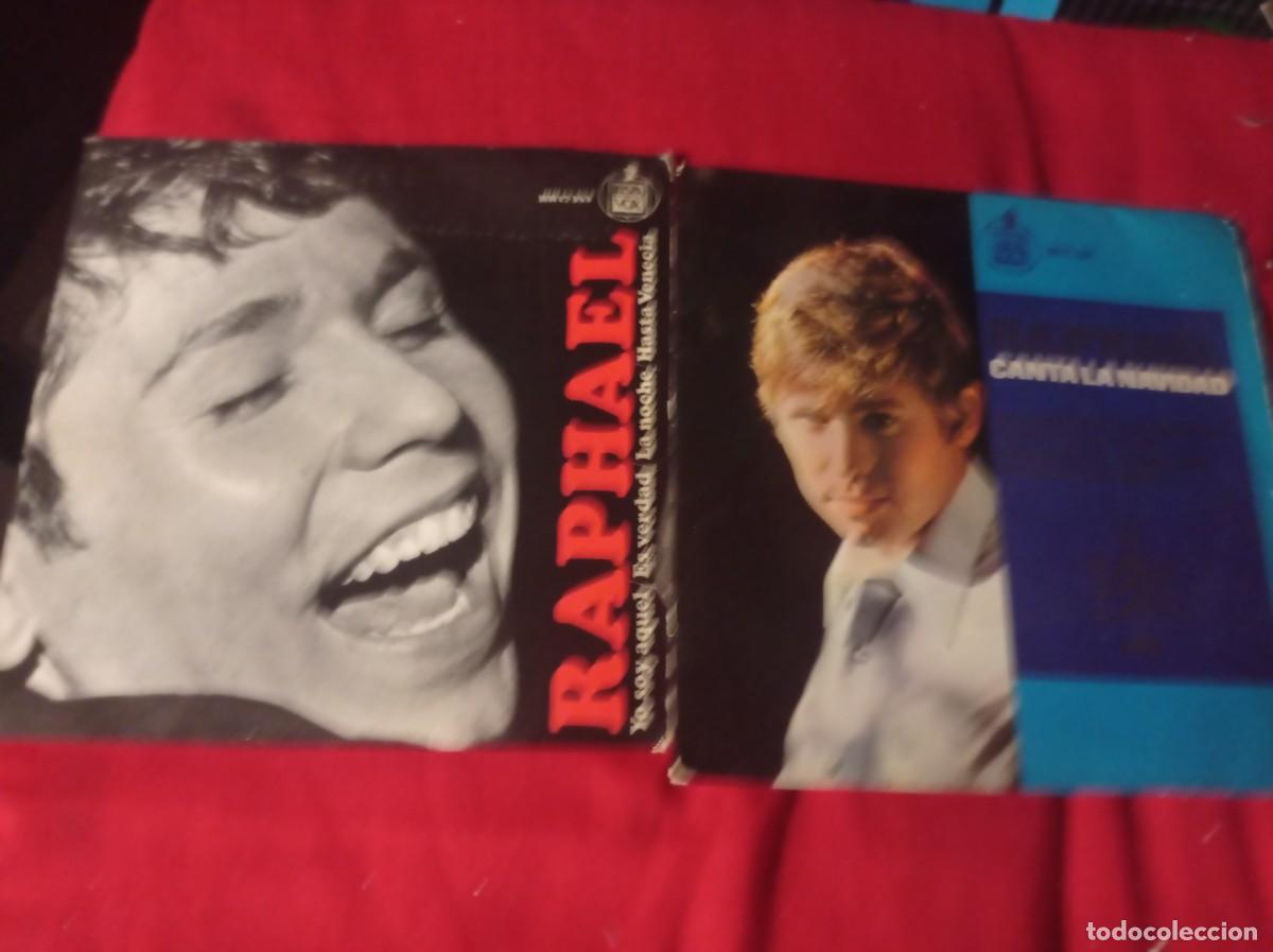 Discos de vinilo: Disco single EP Raphael - Foto 1