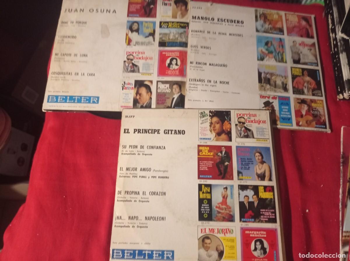 Discos de vinilo: Discos single singles EP flamenco - Foto 2
