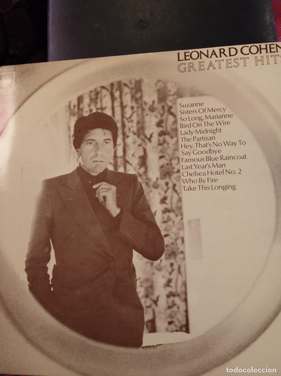 Discos de vinilo: LEONARD COHEN- GREATEST HITS. LP - Foto 1