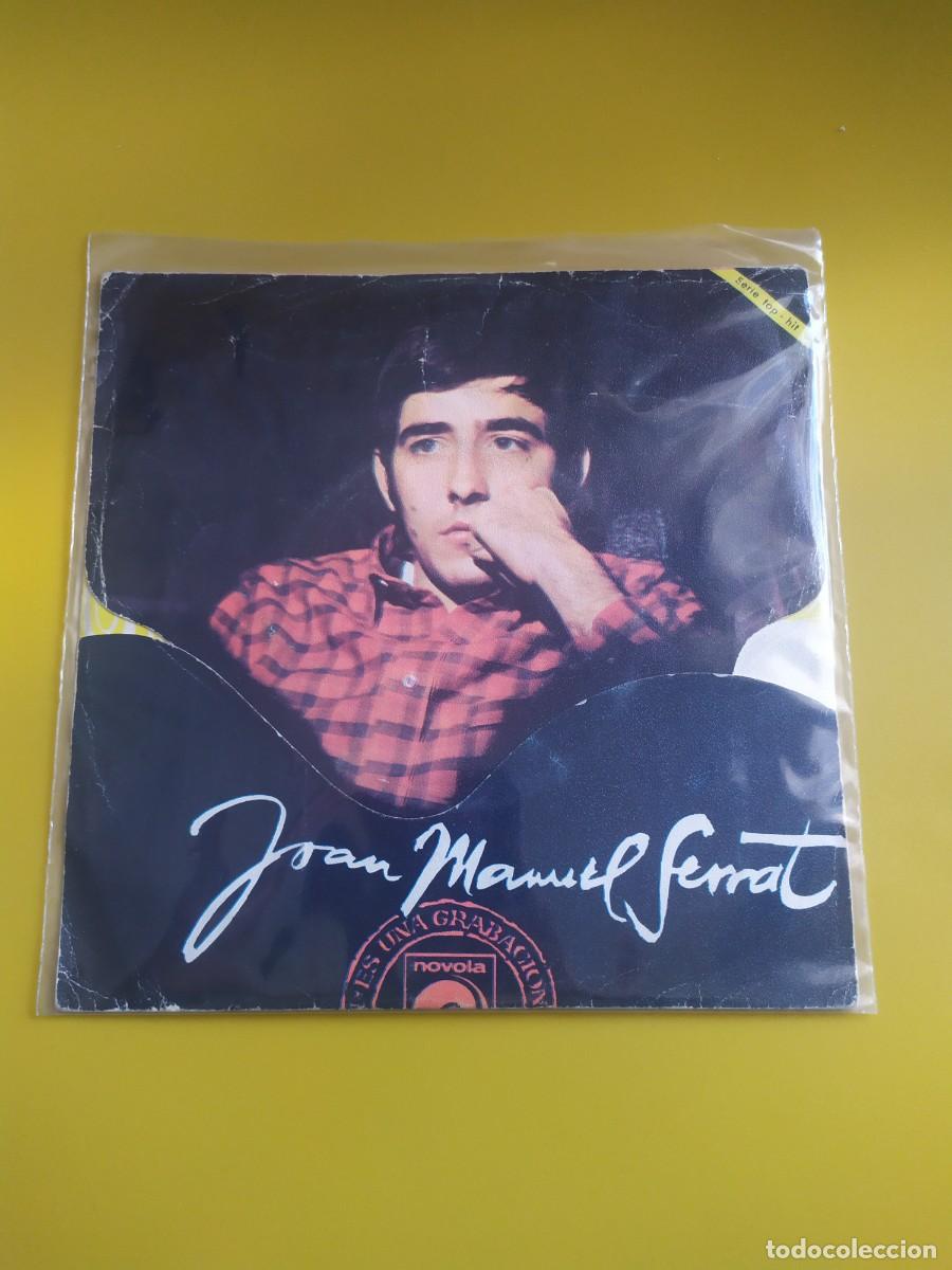 Discos de vinilo: Joan Manuel Serrat - La, la, la / Mis gaviotas 1968 - Foto 2