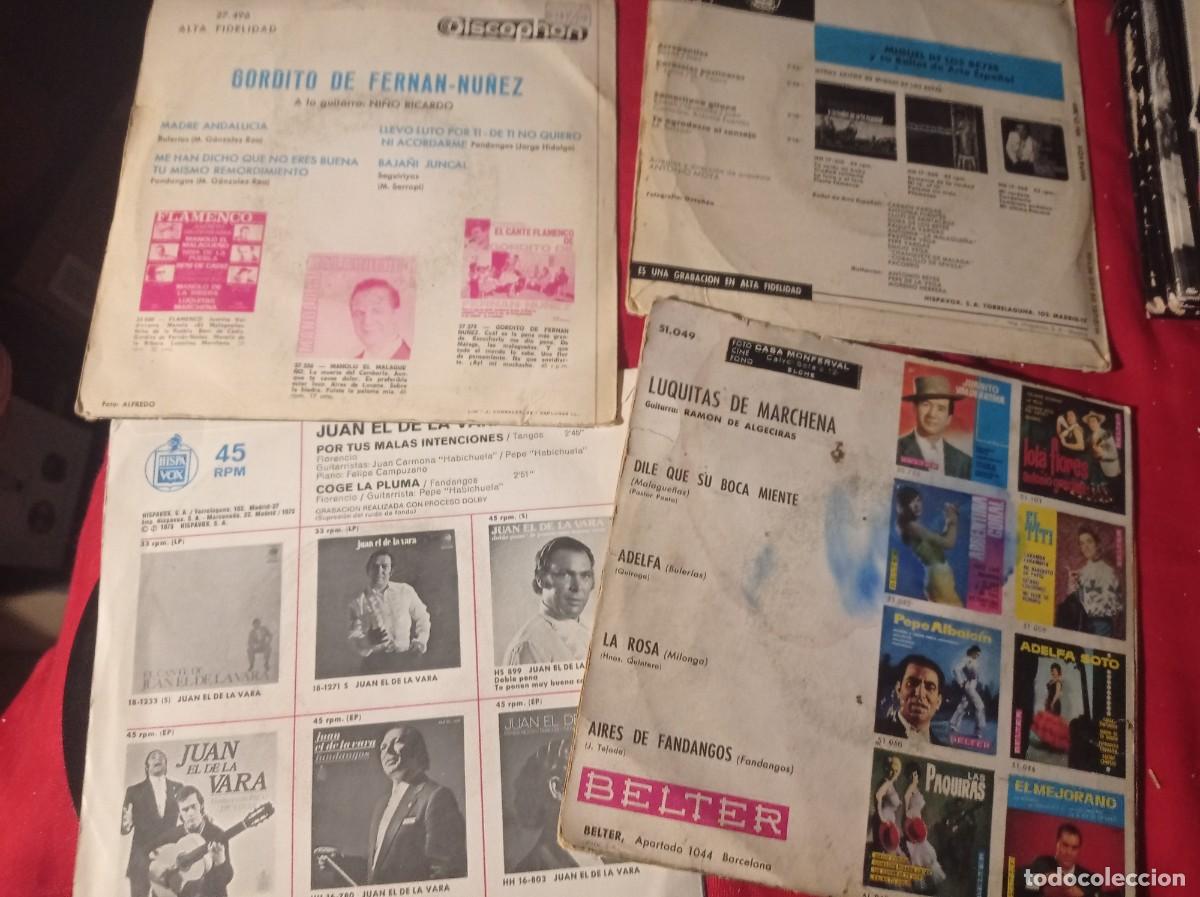 Discos de vinilo: Discos single singles EP flamenco - Foto 2