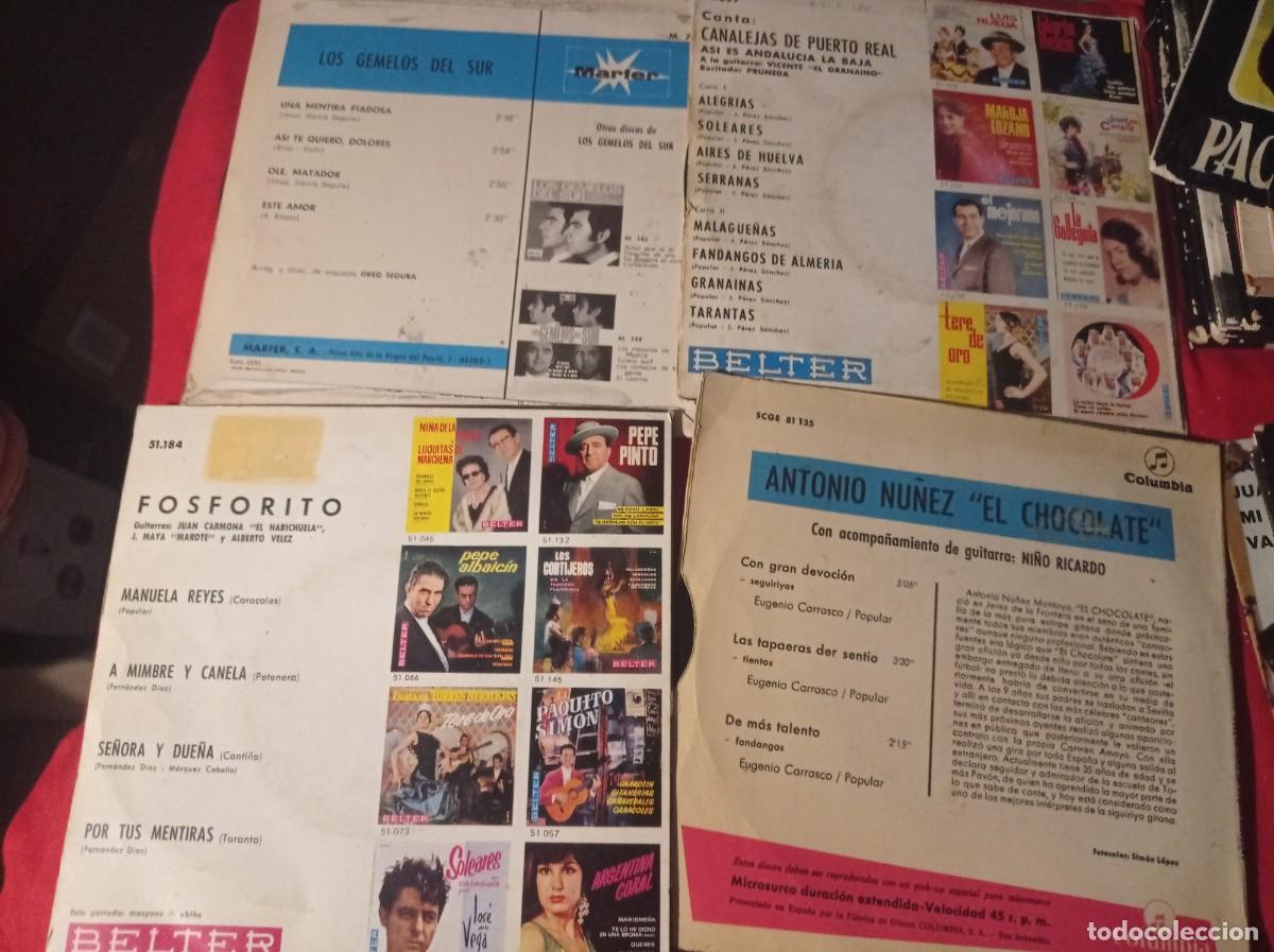 Discos de vinilo: Discos single singles EP flamenco - Foto 2