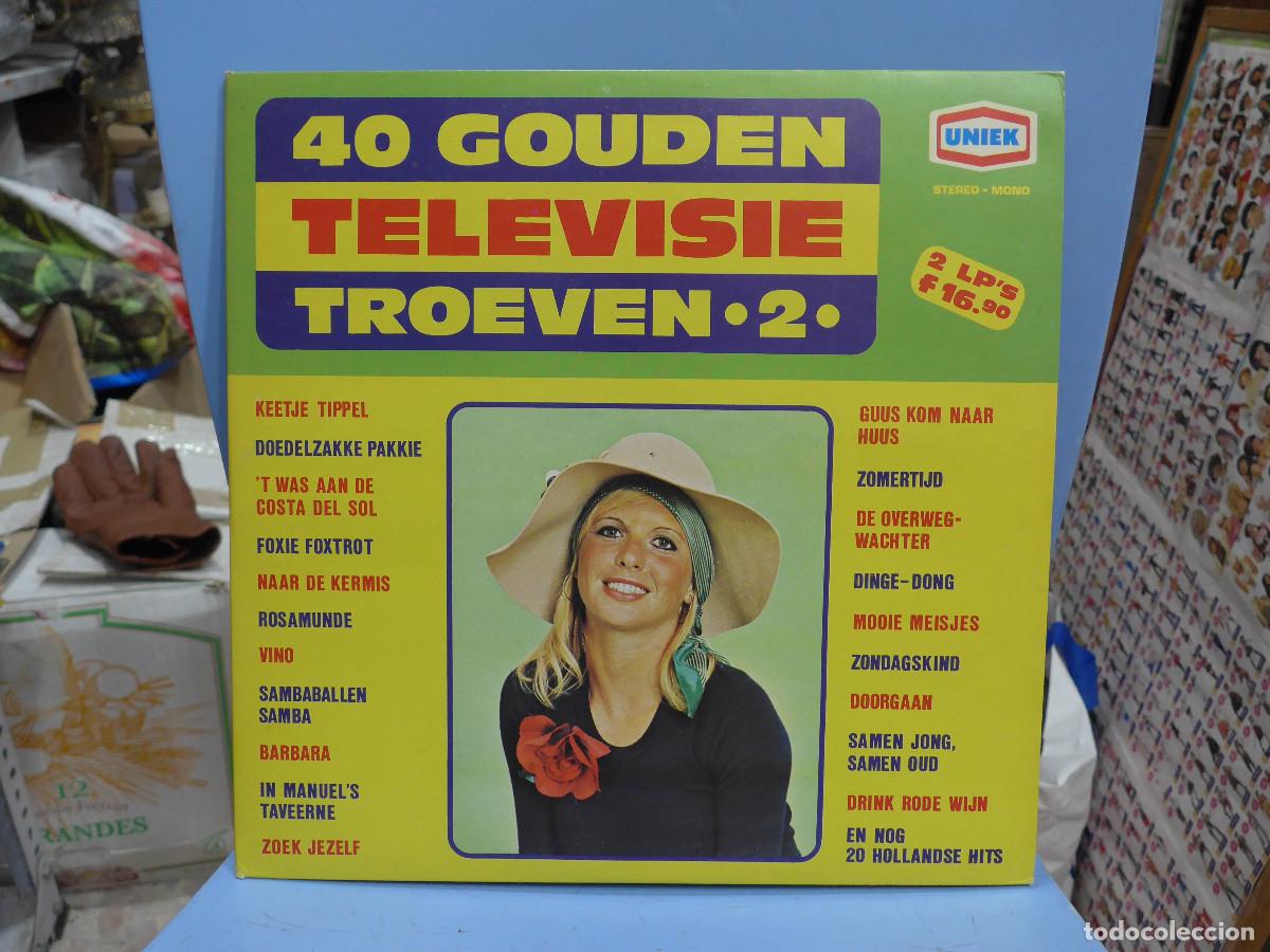 Discos de vinilo: 40 GOUDEN TELEVISIE TROEVEN 2 - Foto 1