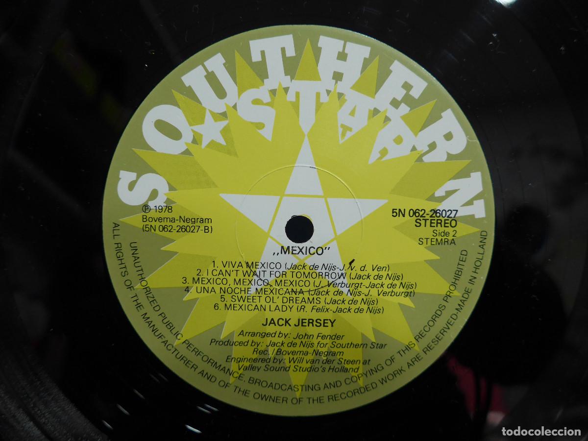 Discos de vinilo: JACK JERSEY MEXICO - Foto 6