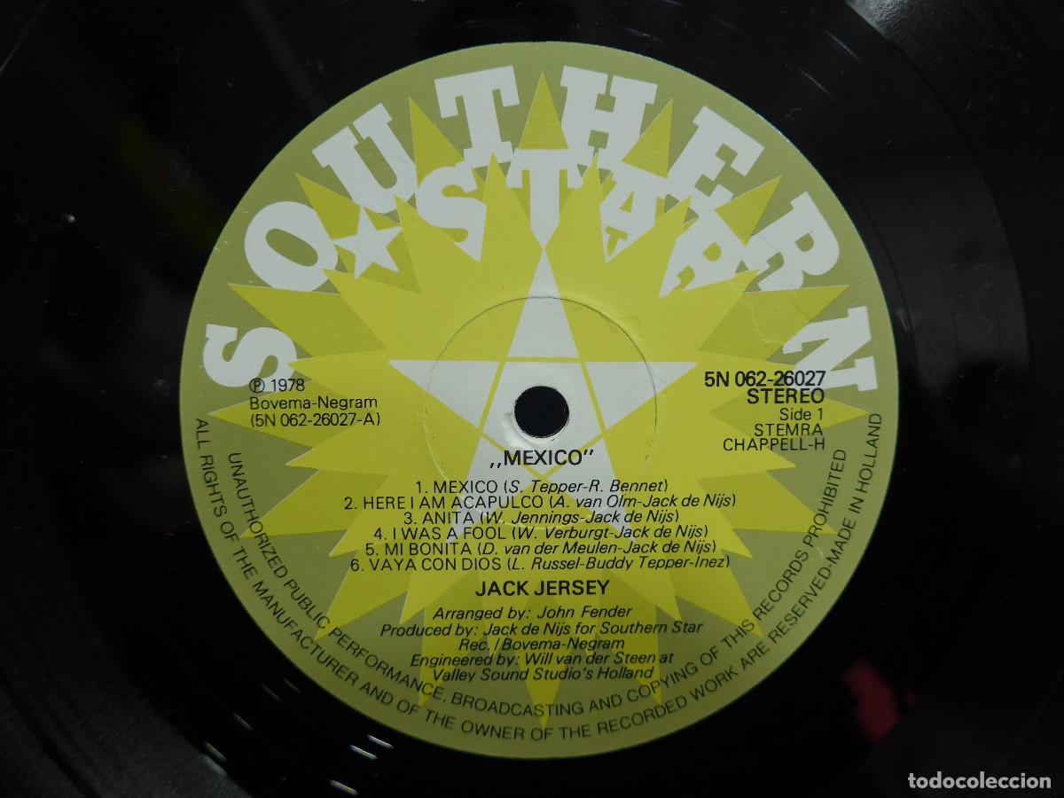 Discos de vinilo: JACK JERSEY MEXICO - Foto 8