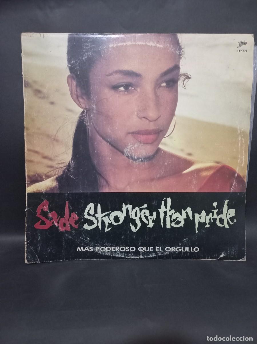 Discos de vinilo: SADE - M&Aacute;S PODEROSO QUE EL ORGULLO / 147-273 - 1988 - Foto 1
