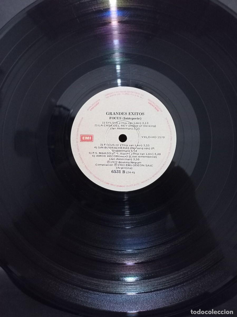 Discos de vinilo: FOCUS - GRANDES EXITOS / EMI 6531 - 1972 - Foto 3