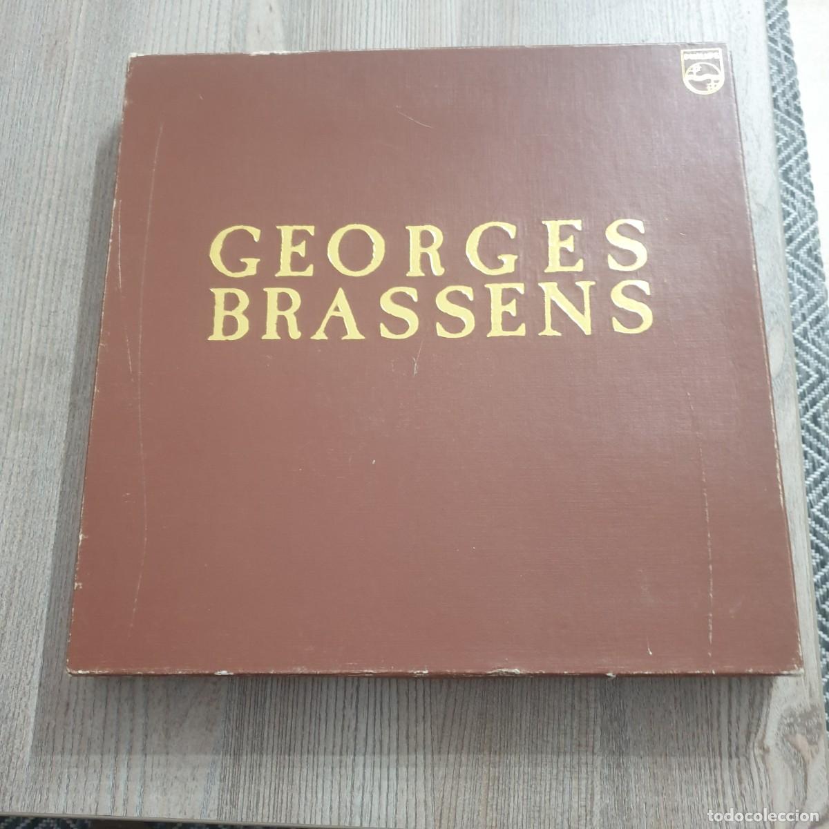 Discos de vinilo: COFRE con 12 LPS DE GEORGES BRASSENS. - Foto 1
