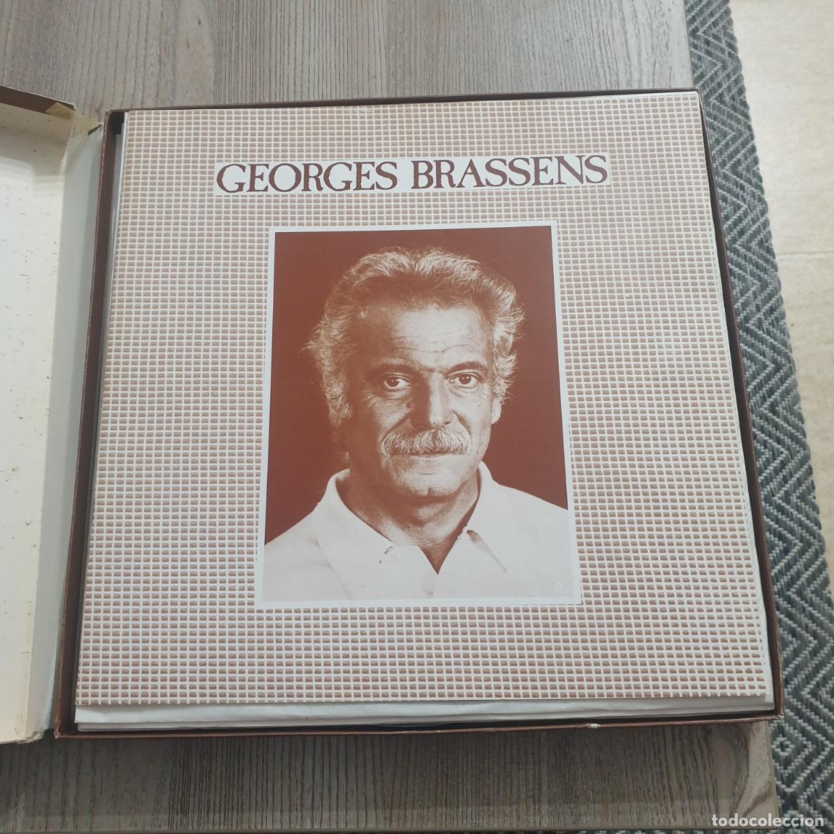 Discos de vinilo: COFRE con 12 LPS DE GEORGES BRASSENS. - Foto 3