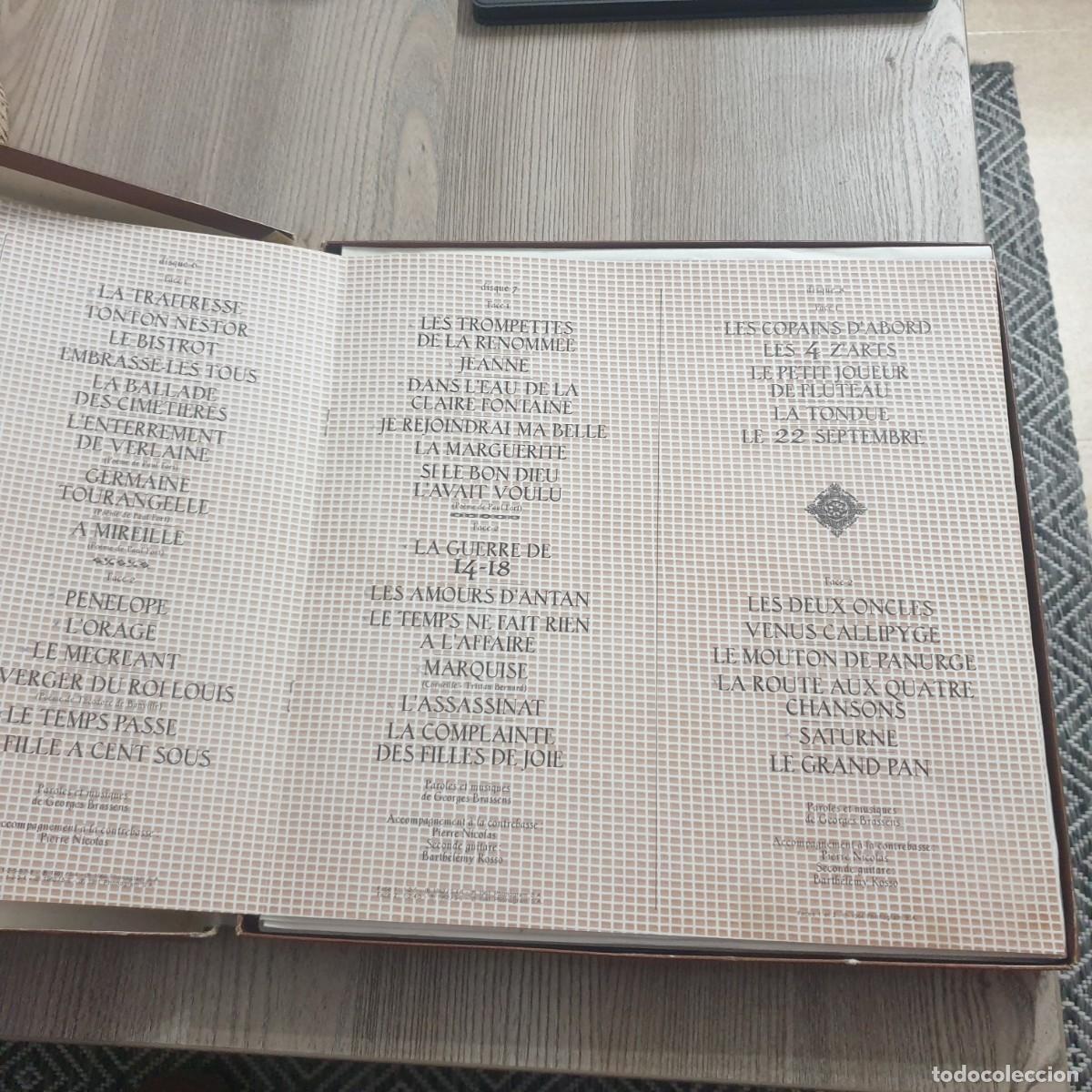 Discos de vinilo: COFRE con 12 LPS DE GEORGES BRASSENS. - Foto 4