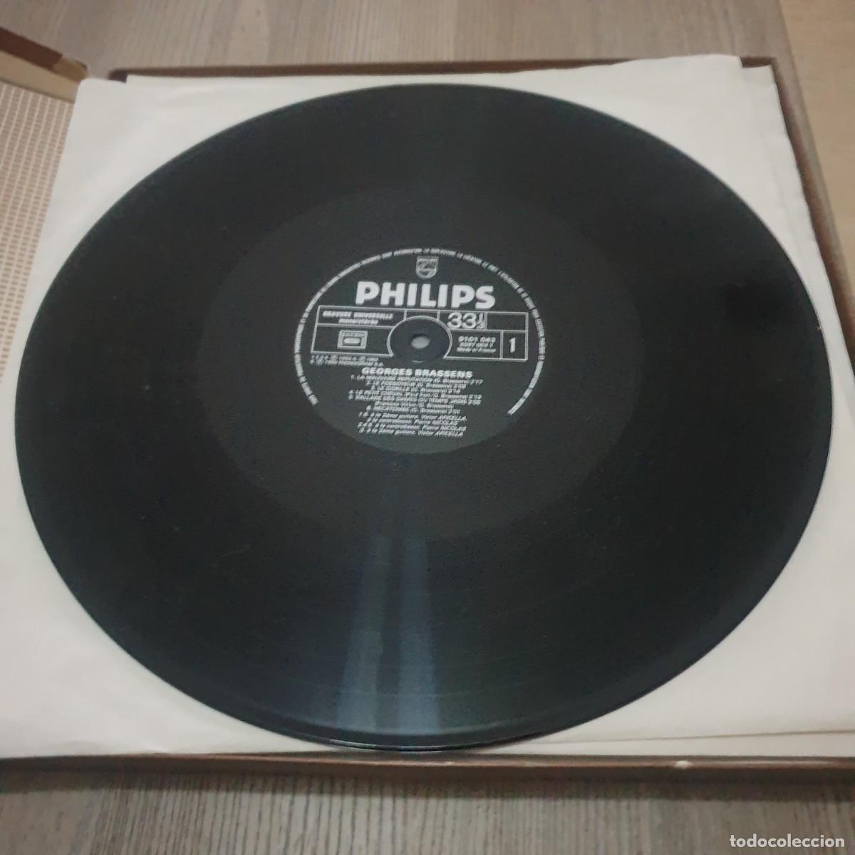 Discos de vinilo: COFRE con 12 LPS DE GEORGES BRASSENS. - Foto 7