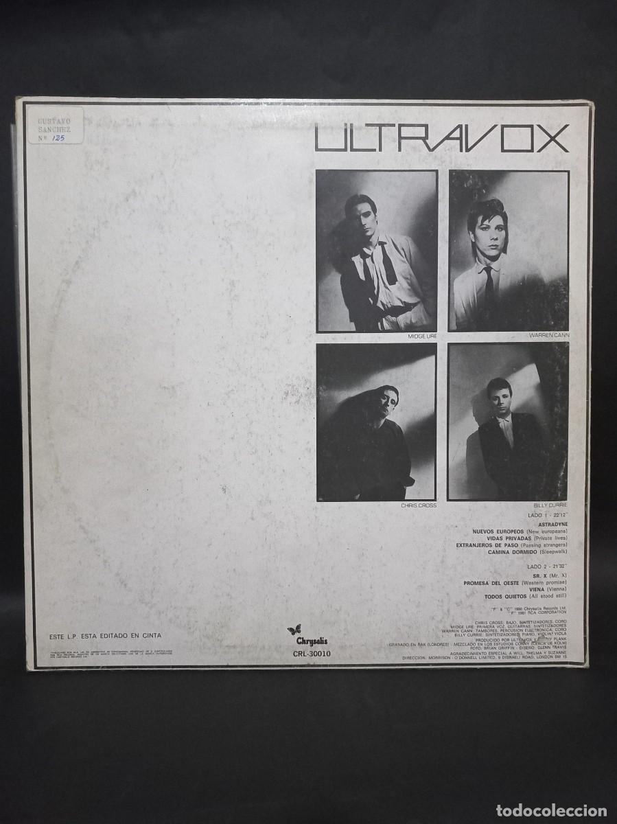 Discos de vinilo: ULTRAVOX - VIENA / CRL-30010 - 1981 - Foto 2
