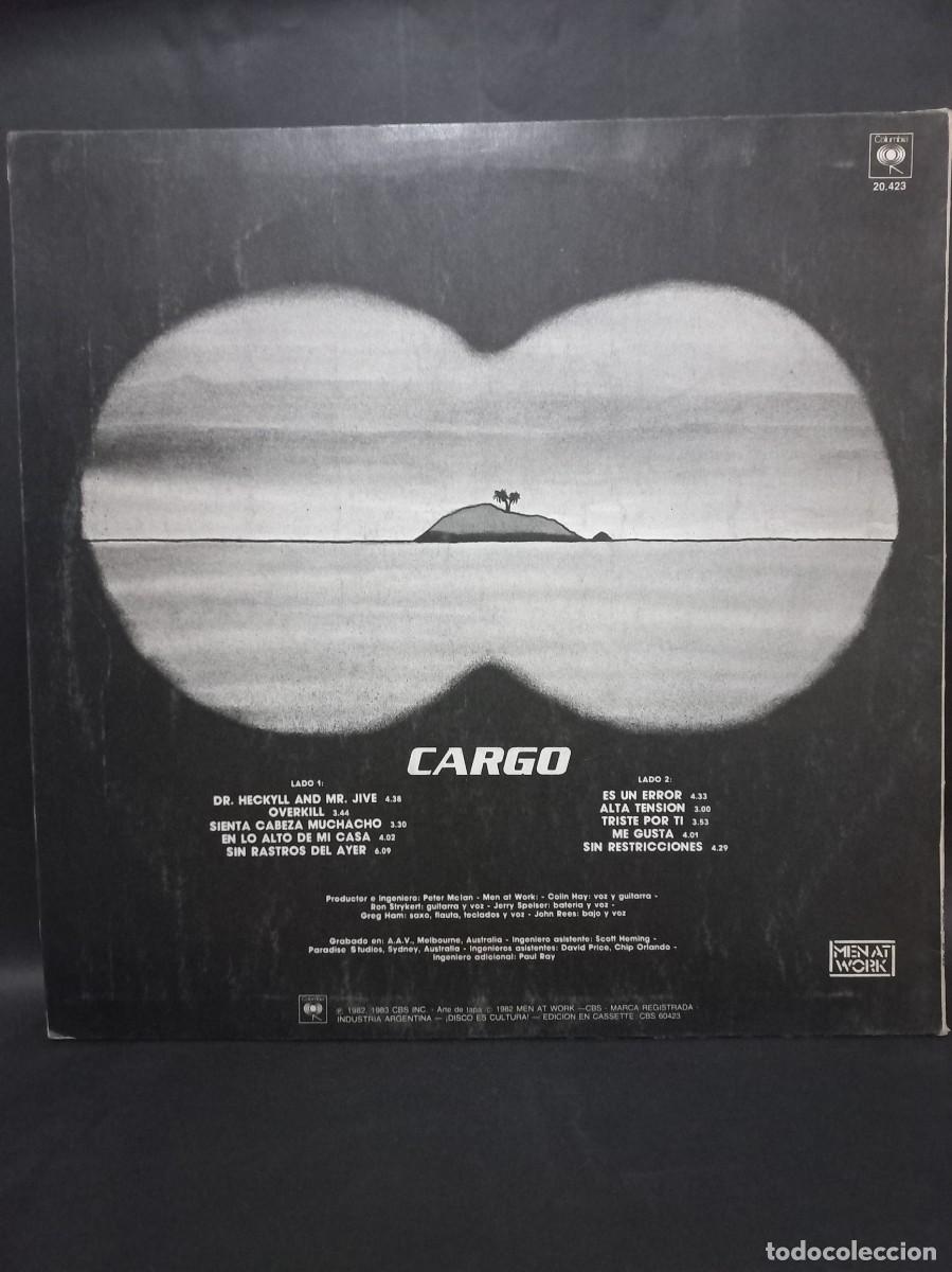 Discos de vinilo: MEN AT WORK - CARGO / 20.423 - 1982 - Foto 2