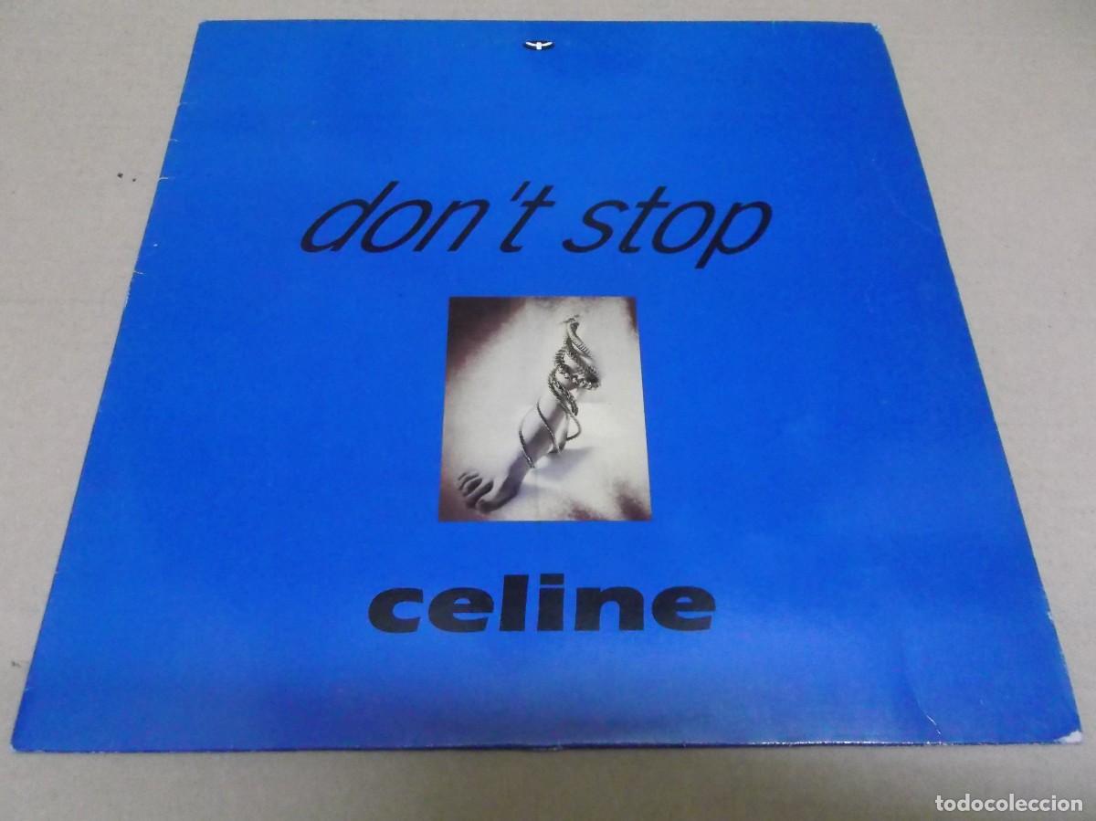 Discos de vinilo: CELINE (MX) DONT STOP (4 TRACKS) A&Ntilde;O 1991 - Foto 1