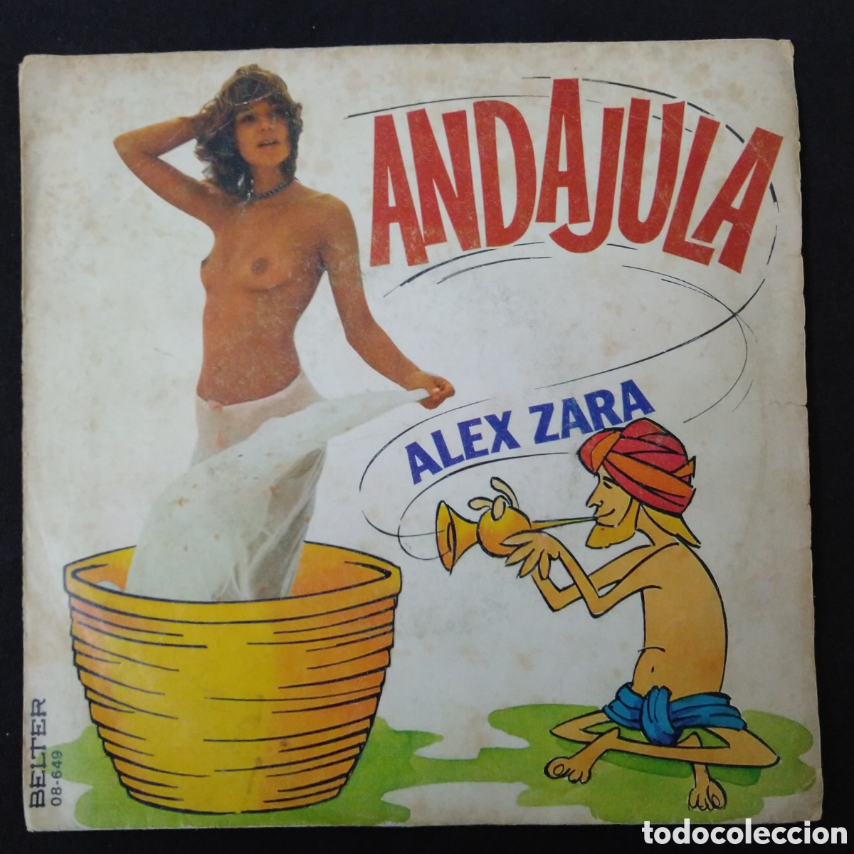 Discos de vinilo: ALEX ZARA - ANDAJULA - 1977 - SINGLE 7&rdquo; - Foto 1