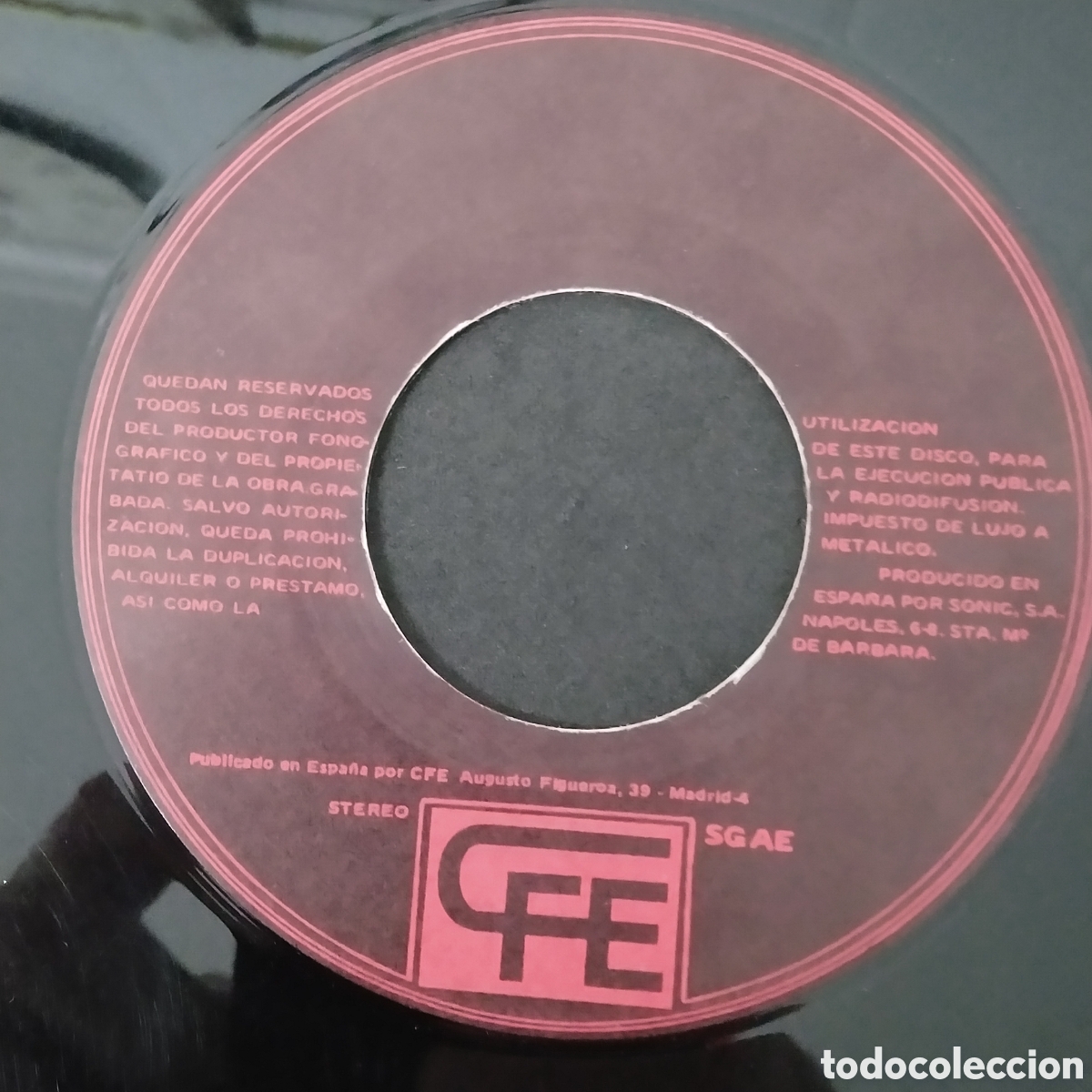 Discos de vinilo: FUTURE WORLD ORCHESTRA - DESIRE - 1982 - SINGLE 7&rdquo; - Foto 4