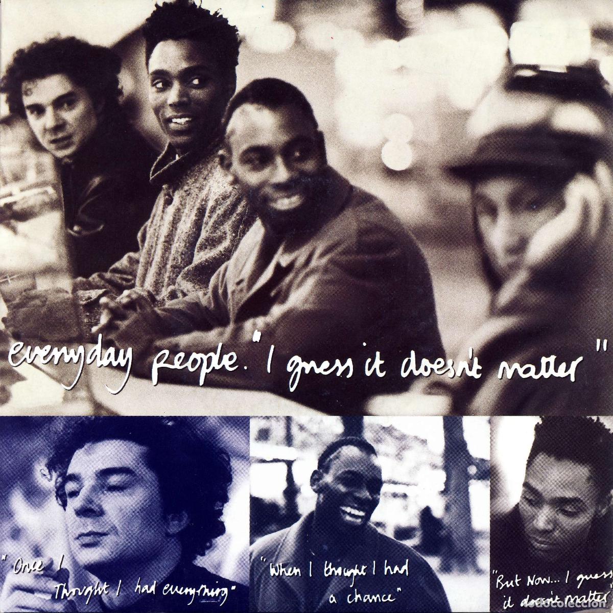 Discos de vinilo: I Guess It Doesnt Matter (7&rdquo; Single) - Everyday People - Foto 1