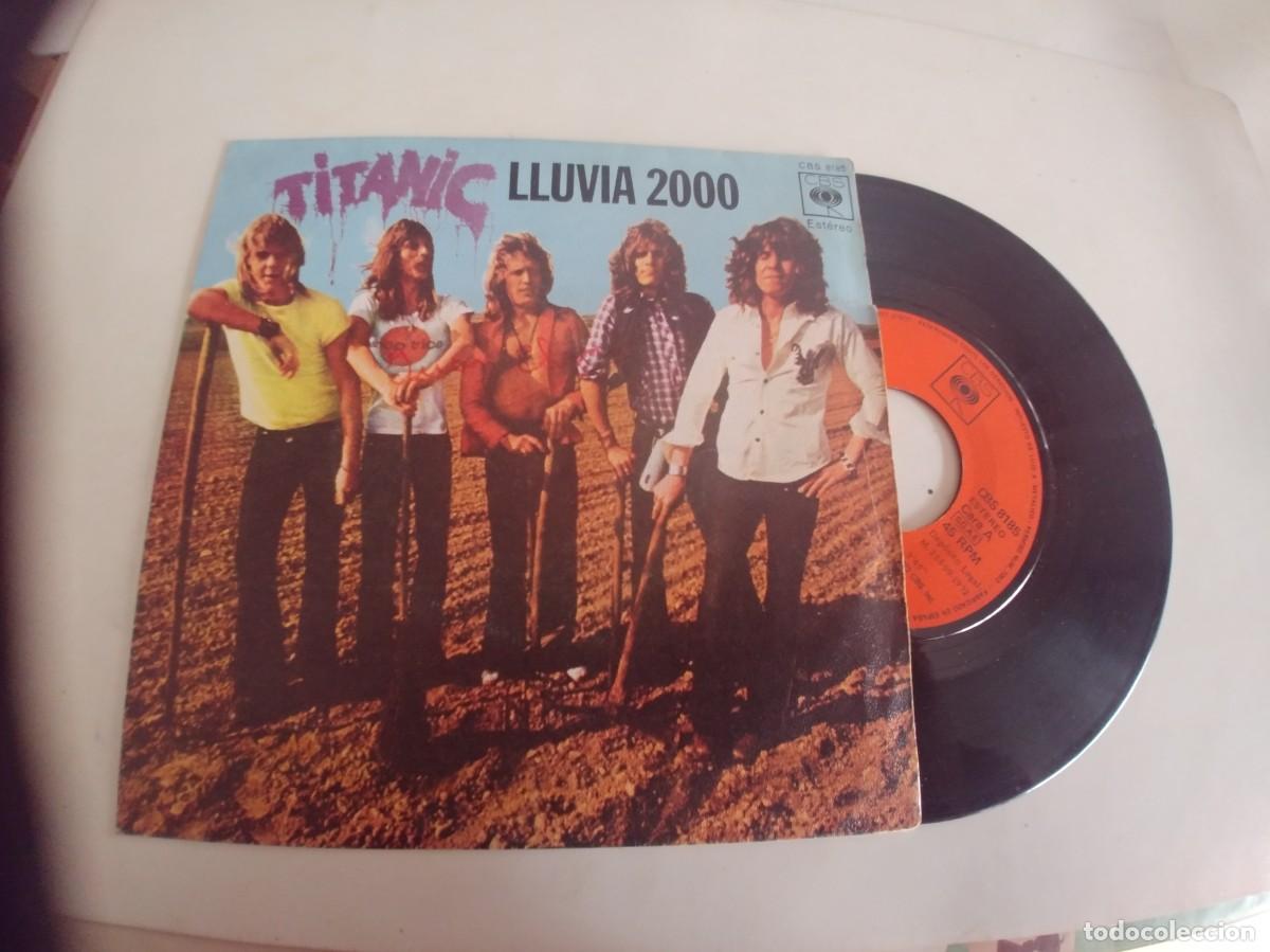 Discos de vinilo: TITANIC-SINGLE LLUVIA 2000 - Foto 1