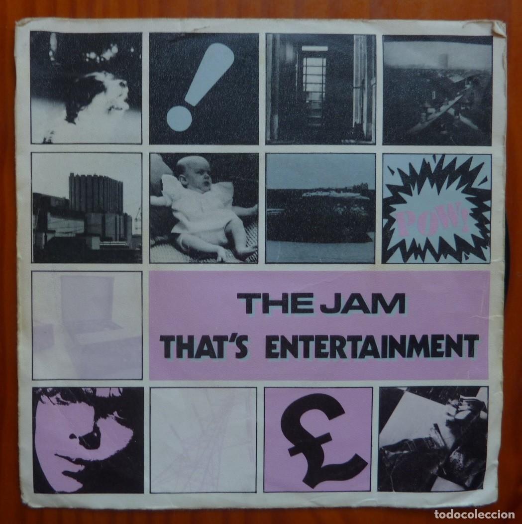 Discos de vinilo: THE JAM / THATS ENTERTAINMENT / 1980 / SINGLE - Foto 1