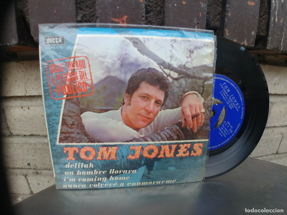Discos de vinilo: TOM JONES-EP DELILAH +3 - Foto 1