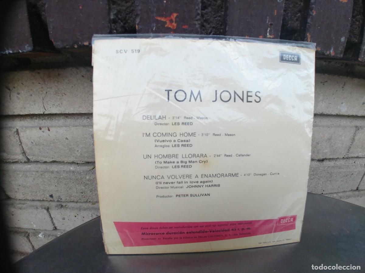 Discos de vinilo: TOM JONES-EP DELILAH +3 - Foto 2
