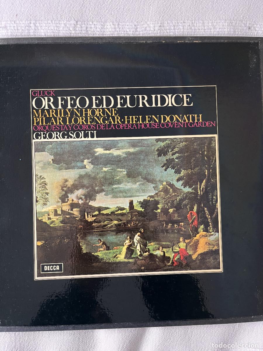 Discos de vinilo: Orfeo ed Euridice. Opera de Gl&uuml;ck. Vinilo - Foto 1