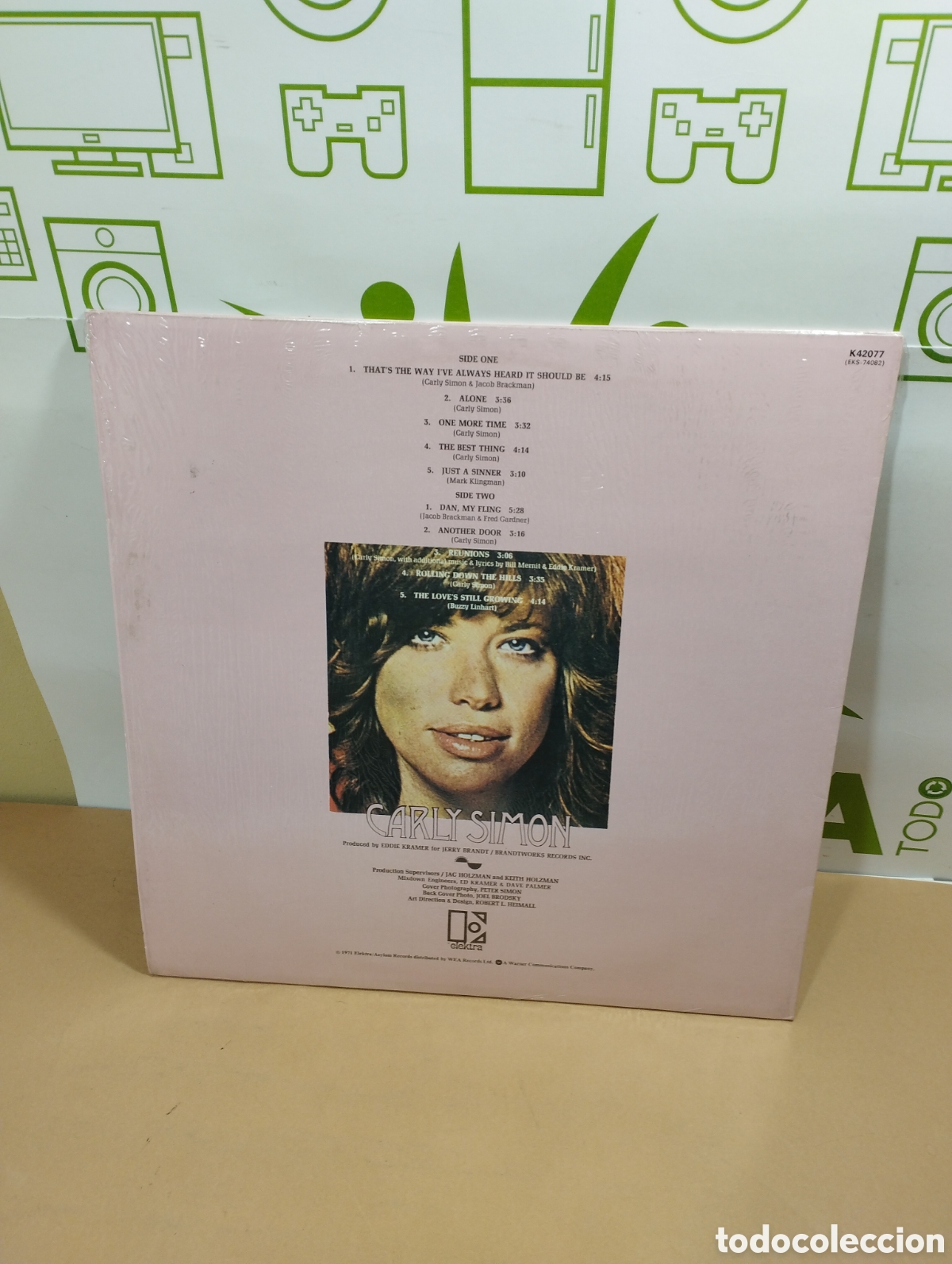 Discos de vinilo: Carly Simon. 1971.LP. - Foto 2