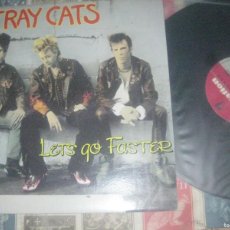 Discos de vinilo: STRAY CATS- LETS GO FASTER LIBERATION RECORDS AUSTRALIA 1991 + INSERT- EXCELENTE CONDICION