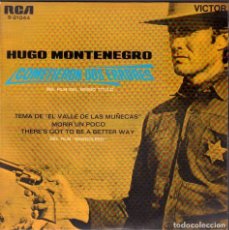 Discos de vinilo: HUGO MONTENEGRO - COMETIERON DOS ERRORES / BANDA SONORA // EP RCA 1968 RF-7007