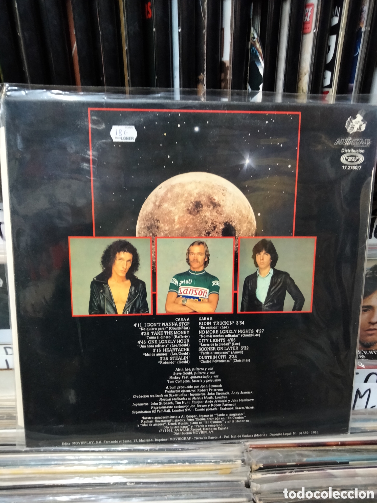 Discos de vinilo: The alvin lee band free fall - Foto 2