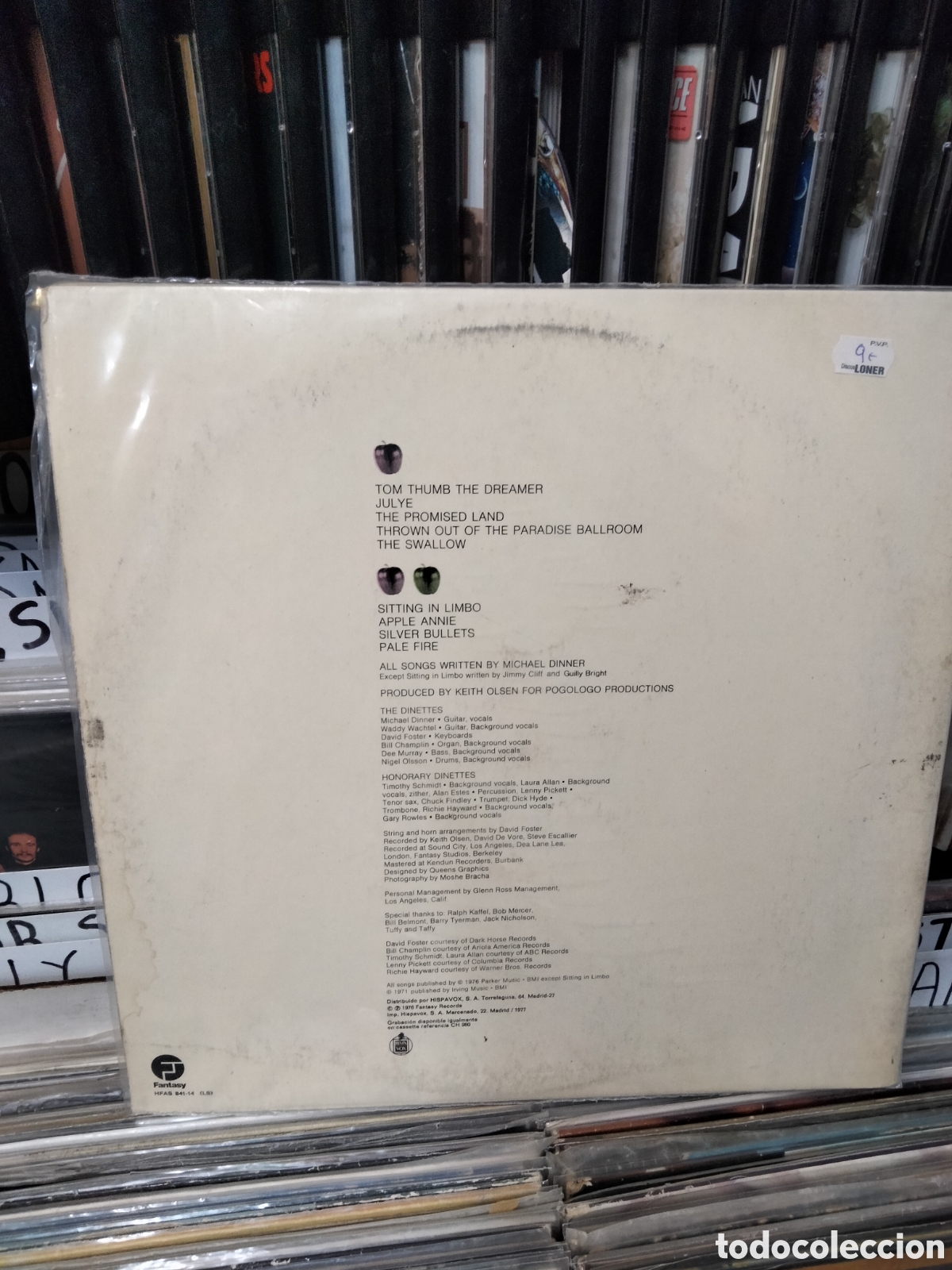 Discos de vinilo: Michael dinner Tom thumb the dreamer - Foto 2