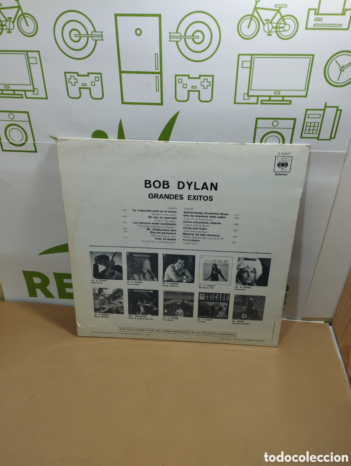 Discos de vinilo: Bob Dylan. Greatest Hits. - Foto 2