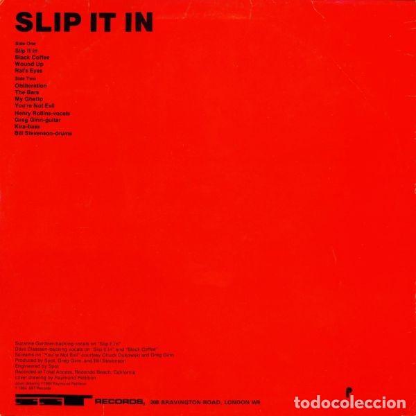 Discos de vinilo: Black Flag &ndash; Slip It In lp - Foto 2