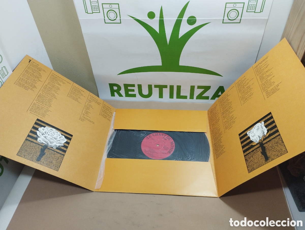 Discos de vinilo: Labordeta. Cantar i callar. Lp. C&oacute;mo nuevo - Foto 3