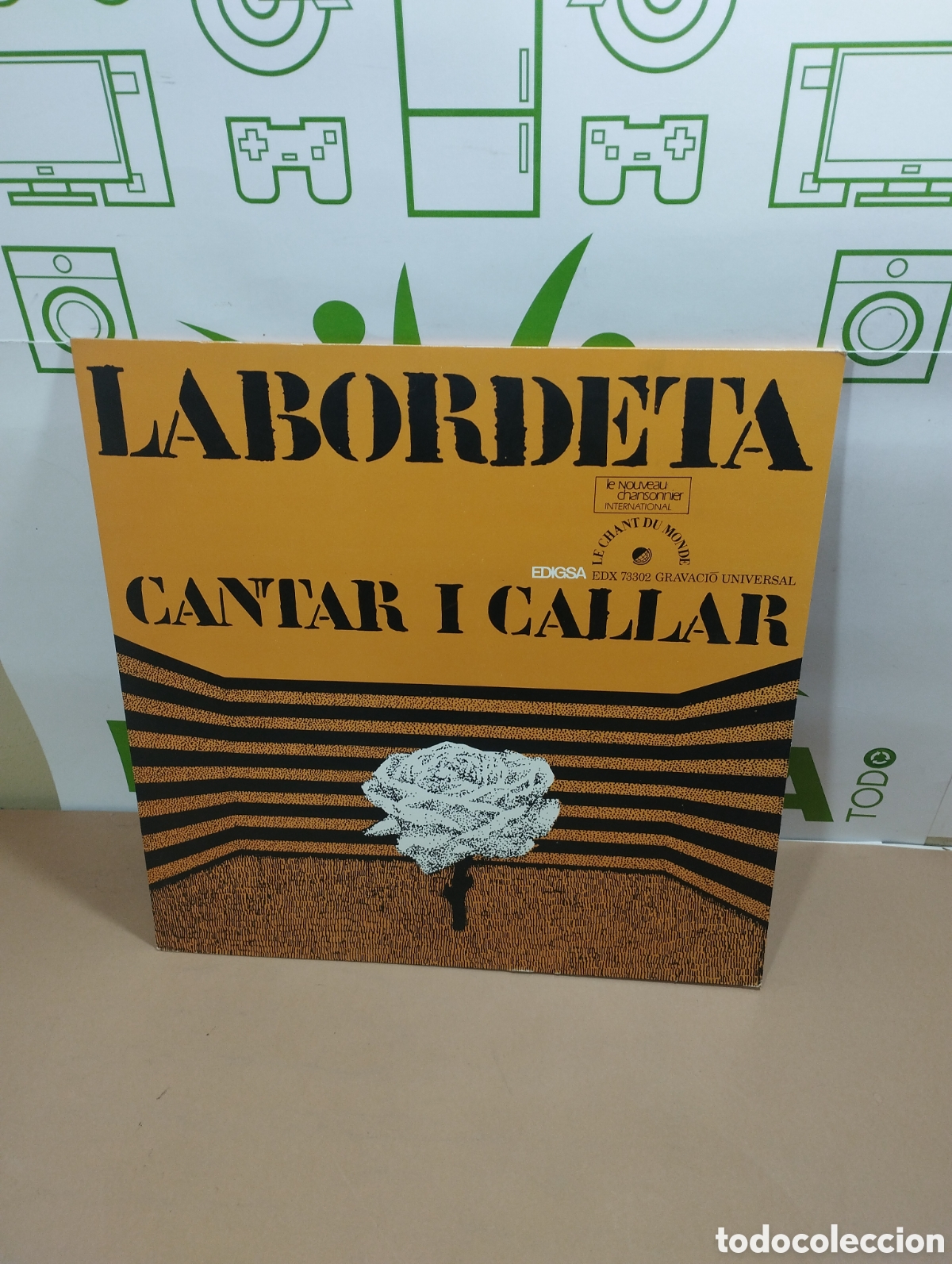 Discos de vinilo: Labordeta. Cantar i callar. Lp. C&oacute;mo nuevo - Foto 1