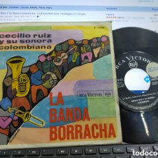 Discos de vinilo: CECILIO RUIZ SINGLE LA BANDA BORRACHA ESPAÑA 1966
