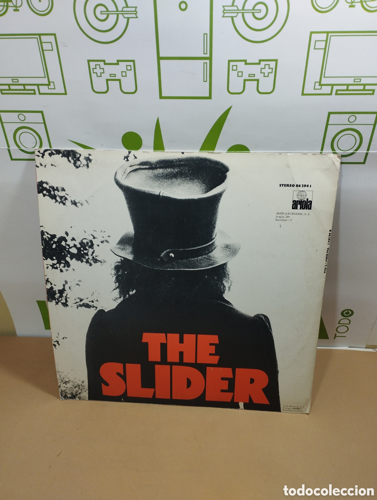 Discos de vinilo: T Rex. The Slider. Lp - Foto 2