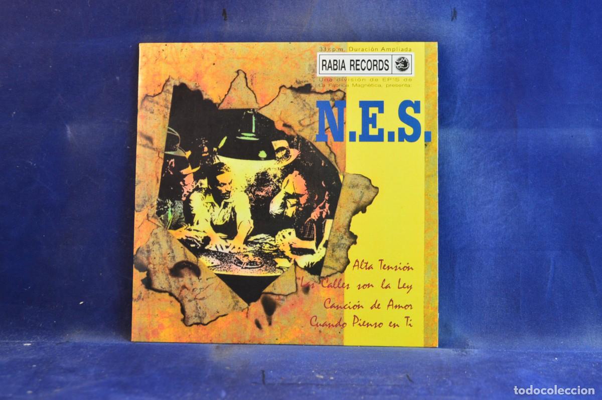 Discos de vinilo: N.E.S. ALTA TENSION + 3 EP - Foto 1