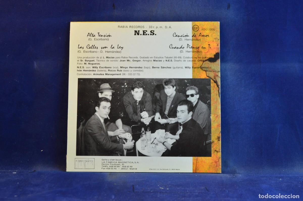 Discos de vinilo: N.E.S. ALTA TENSION + 3 EP - Foto 2