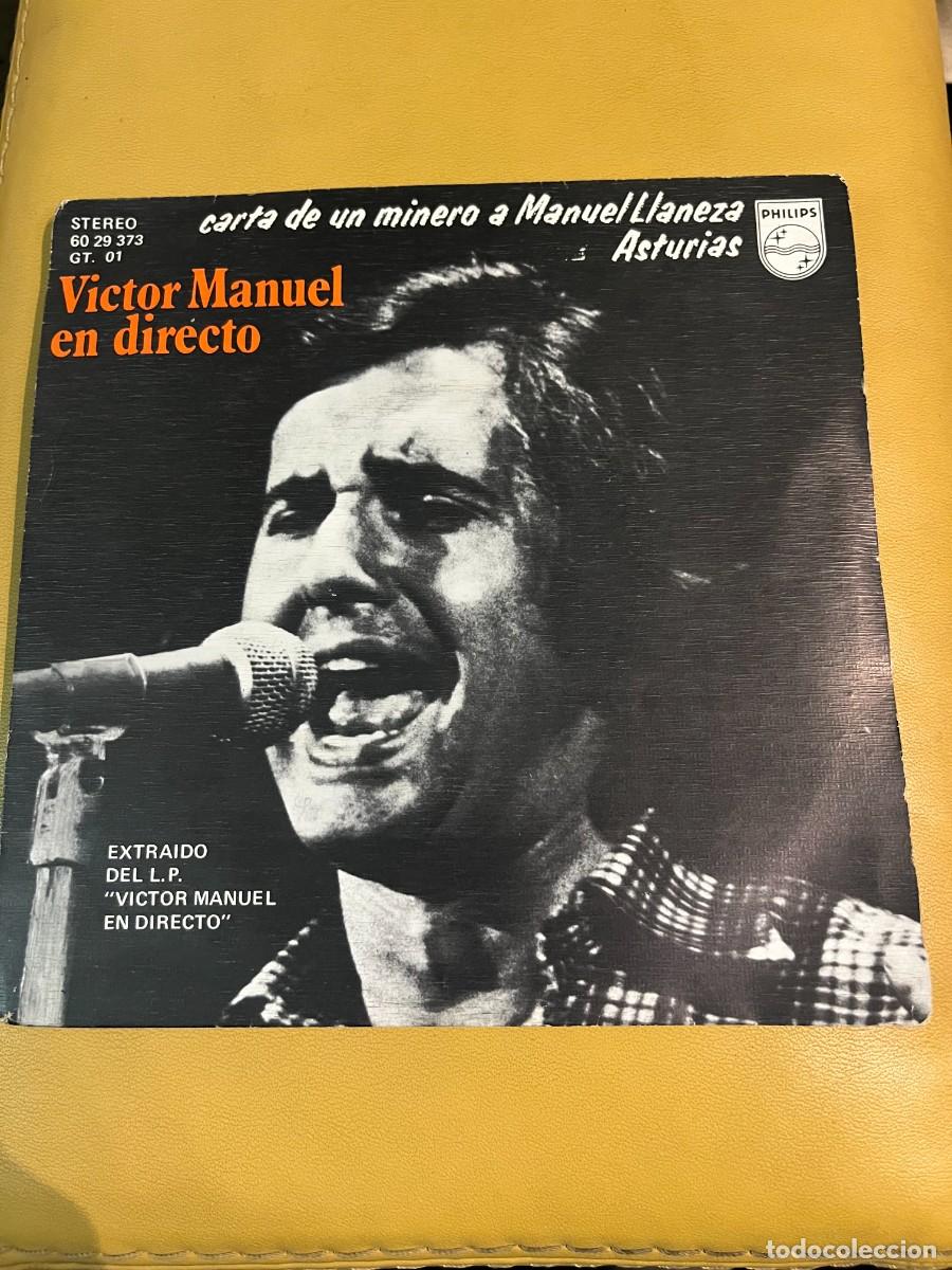 Discos de vinilo: V&iacute;ctor Manuel &lrm;&ndash; Victor Manuel En Directo - Foto 1