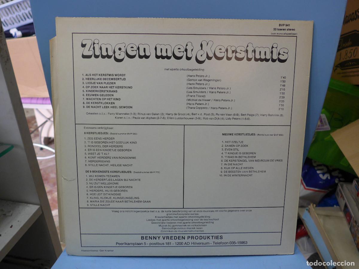 Discos de vinilo: ZINGEN MET KERSTMIS - Foto 2