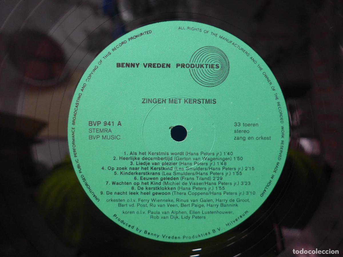 Discos de vinilo: ZINGEN MET KERSTMIS - Foto 8