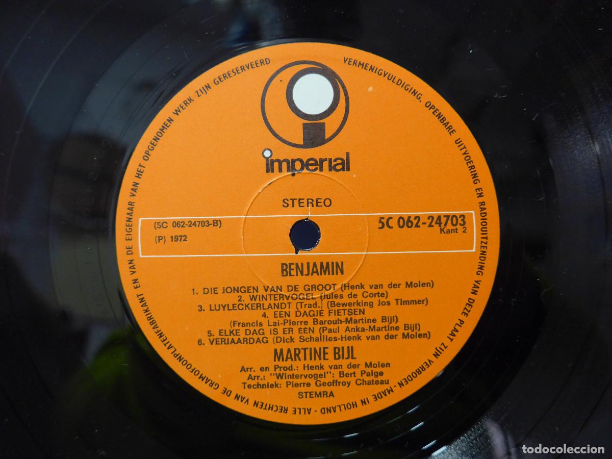 Discos de vinilo: BENJAMIN MARTINE BIJL - Foto 6